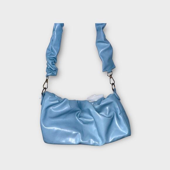 Blue Purse with Large Bow - Picture 4 of 6